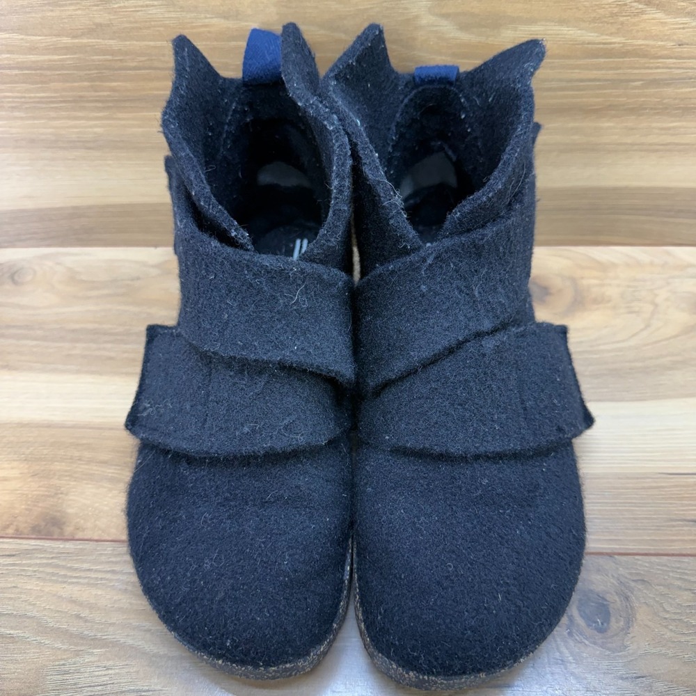 ASPORTUGUESAS Case Boot Black 9 9.5 EU 40 Wool Rubber Comfort Cork - Picture 4 of 13